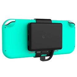 GuliKit Battery Pack for Nintendo Switch Lite, 5000mAh Portable Battery Case Power Bank with Back Mount Clip for Switch Lite, Smartphones and Tablets