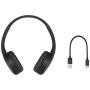 Sony Wireless Headphones WH-CH510: Wireless Bluetooth On-Ear Headset with Mic for phone-call, Black