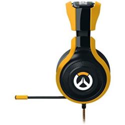 Razer Overwatch ManOWar Tournament Edition: In-Line Audio Control - Unidirectional Retractable Mic - Rotating Ear Cups - Gaming Headset Works with PC, PS4, Xbox One, Switch, & Mobile Devices