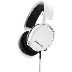 SteelSeries Arctis 3 - All-Platform Gaming Headset - For PC, PlayStation 4, Xbox One, Nintendo Switch, VR, Android, and iOS - White