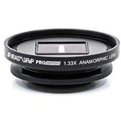 Pro Series - 1.33X Anamorphic Lens by Beastgrip for iPhone, Pixel, Samsung Galaxy, OnePlus and Other Camera Phones