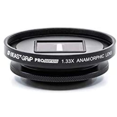 Pro Series - 1.33X Anamorphic Lens by Beastgrip for iPhone, Pixel, Samsung Galaxy, OnePlus and Other Camera Phones