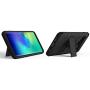 Zizo Bolt Cover - Case for Samsung Galaxy S10 with Military Grade + Glass Screen Protector & Kickstand and Holster (Black/Black)