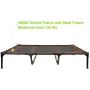Niubya 48 Inches XLarge Elevated Dog Cot with Canopy, Durable 1680D Oxford Fabric Pet Bed for Indoor and Outdoor Use