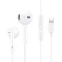 MUXITEK Earbuds, Microphone Earphones Stereo Headphones NoiseIsolating Headset Fit Compatible with iPhone 11/Xs/XR/XS Max/iPhone 7/7 Plus iPhone 8/8Plus /iPhone X Earphones (1Pack)