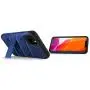 ZIZO Bolt Series iPhone 11 Pro Max Case - Heavy-Duty Military-Grade Drop Protection w/Kickstand Included Belt Clip Holster Tempered Glass Lanyard - Blue