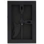 Mantello Front Loading Picture Frame 4x6 Inch, Black, 12-Pack
