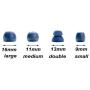 Replacement Eartips Silicone Earbuds Buds Set for Powerbeats Pro Beats Wireless Earphone Headphones,4 Pair (Navy)