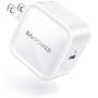 USB C Wall Charger, RAVPower 30W PD 3.0 GaN Tech Type C Fast Charging Power Delivery Foldable Adapter, Compatible with iPhone 11 Pro Max XR XS X SE 2, MacBook Air iPad Pro, Galaxy, Nintendo and More