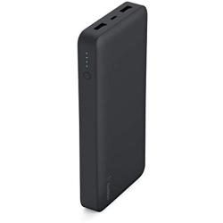Belkin Pocket Power 15,000mAh Durable Ultra Slim Portable Charger / Power Bank / Battery Pack (Black)