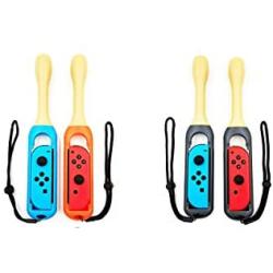 Mobile Phone Game Controller| 1pair for NS Controller Game Playing Drumstick Drum Stick Hand Grip Holder Handle Controller