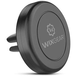 WizGear Universal Air Vent Magnetic Phone Car Mount Holder with Fast Swift-Snap Technology for Smartphones and Mini Tablets, Black 1 Pack