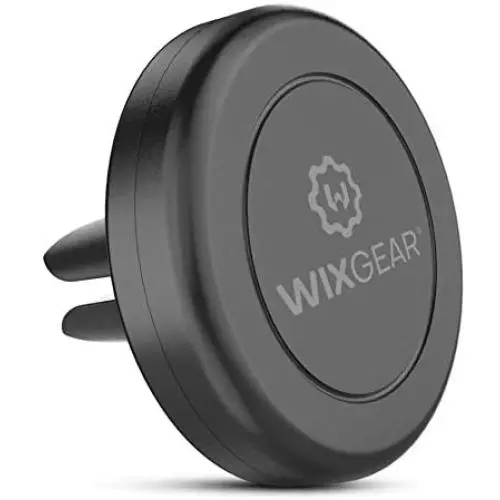 WizGear Universal Air Vent Magnetic Phone Car Mount Holder with Fast Swift-Snap Technology for Smartphones and Mini Tablets, Black 1 Pack WizGear Universal Air Vent Magnetic Phone Car Mount Holder with Fast Swift-Snap Technology for Smartphones and Mini Tablets, Black 1 Pack
