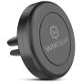 WizGear Universal Air Vent Magnetic Phone Car Mount Holder with Fast Swift-Snap Technology for Smartphones and Mini Tablets, Black 1 Pack