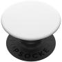 PopSockets PopGrip: Swappable Grip for Phones & Tablets - White on Black
