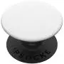 PopSockets PopGrip: Swappable Grip for Phones & Tablets - White on Black