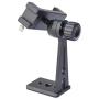 Phone Tripod Mount Adapter with Cold Shoe, Riqiorod Smartphone Tripod Holder Clip, Metal 360 degree Rotation Vertical Cell Phone Bracket Compatible with iPhone, Samsung Galaxy, Huawei, LG Google (C10)