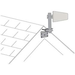 Wilson Electronics Pole Mount for Outside Home Antenna - 901117 - 10" length