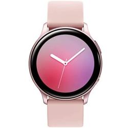 Samsung Galaxy Watch Active2 W/ Enhanced Sleep Tracking Analysis, Auto Workout Tracking, and Pace Coaching (40mm, GPS, Bluetooth), Pink Gold - US Version with Warranty
