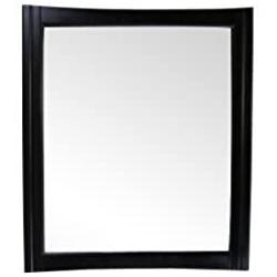 Bellaterra Home 604023 Wood Frame Mirror, 32"