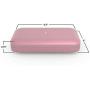 PhoneSoap 3 UV Smartphone Sanitizer & Universal Charger | Patented & Clinically Proven UV Light Disinfector | (Orchid)