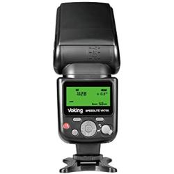 VOKING VK750 Manual LCD Display Universal Flash Speedlite for Canon Nikon Pantax Panasonic Olympus Fujifilm DSLR Mirrorless Cameras and Cameras