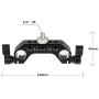 CAMVATE Camera 15mm Rod Bracket with 1/4-20 Thread Mount for 15mm Shoulder Rig