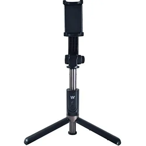 DSTE Replacement for Handheld Gimbal Stabilizer Tripod selfile Stick with Built-in Bluetooth Remote for Smartphone Compatible Samsung S8 S6 Compatible iPhone 6 6S X 4S 8 Compatible Huawei P20 V9 P8