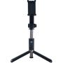 DSTE Replacement for Handheld Gimbal Stabilizer Tripod selfile Stick with Built-in Bluetooth Remote for Smartphone Compatible Samsung S8 S6 Compatible iPhone 6 6S X 4S 8 Compatible Huawei P20 V9 P8