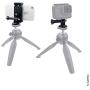 CamKix Hot Shoe Mount Adapter Kit Compatible with Phone, Action Cam to The Flash Mount of Your DSLR Camera - Record Your Photo Shoot or use Phone Apps for Lighting
