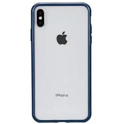 AmazonBasics iPhone Xs Max Crystal Mobile Phone Case (Protective & Anti Scratch) - Blue