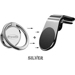 Phone Ring Holder Cell Phone Holder Universal Finger Ring Stand with Magnetic Car Phone Mount Holder for Car Air Vent Magnetic Mount car Phone Holder for iPhone11 Pro Xs Max XR X 8