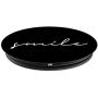 Smile - Inspirational and Motivational Quote PopSockets Grip and Stand for Phones and Tablets