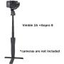 FeiyuTech Vimble 2A Selfie Stick 3- Axis Handheld Gimbal Stabilizer for GoPro Hero 8/7/6/5 Action Camera