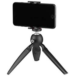 JOBY Handypod Mobile Mini Tripod with GripTight One Mount for Smartphone, Vlogging, Compact Cameras, LED, Microphones, Action Cameras, Black