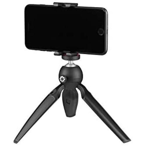 JOBY Handypod Mobile Mini Tripod with GripTight One Mount for Smartphone, Vlogging, Compact Cameras, LED, Microphones, Action Cameras, Black