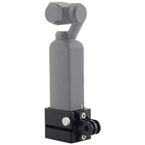 Aluminum Expansion Mount Adapter for DJI Osmo Pocket, Compatible with Gopro Mount Aluminum Expansion Mount Adapter for DJI Osmo Pocket, Compatible with Gopro Mount