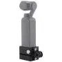Aluminum Expansion Mount Adapter for DJI Osmo Pocket, Compatible with Gopro Mount Aluminum Expansion Mount Adapter for DJI Osmo Pocket, Compatible with Gopro Mount