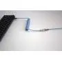 Tez Cables Z-Series Custom Coiled Aviator USB-C Keyboard Cable (Blue) Tez Cables Z-Series Custom Coiled Aviator USB-C Keyboard Cable (Blue)