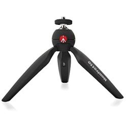 Manfrotto PIXI Mini Tripod, Black (MTPIXI-B)