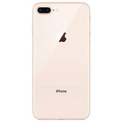 OEM Replacement Back Glass Cover Back Battery Door Installed Camera Frame Lens Replacement for iPhone 8 Plus (Gold)