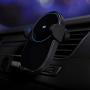 Accreate Xiaomi Wireless Car Charger 20W Max Electric Auto Pinch 2.5D Glass Ring Lit Charging for Xiaomi Mi Smartphone