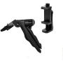 GearFend Heavy Duty Pistol Grip Stabilizer, Tripod Table Stand with Universal Rotating Smartphone Tripod Mount for All iPhones, Samsung Phones, Most Mobile Phones Plus Microfiber Cloth