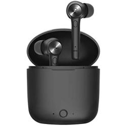 Bluetooth 5.0 Wireless Earbuds, Bluedio Hi(Hurricane) TWS Wireless Earbud Headphones in-Ear Earphones with Charging Case, Mini Car Headset Built-in Mic for Cell Phone/Running/Android, 5Hrs Playtime