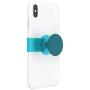 PopSockets PopGrip Slide for iPhone Xs Max Apple Silicone Case - Turbo Ice