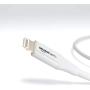 AmazonBasics Lightning to USB A Cable, Advanced Collection, MFi Certified Apple iPhone Charger, White, 6 Foot, 2 Pack