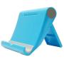 Lovise Cell Phone Stand Holder Mobile Phone Dock Compatible for Smartphone Holder for Desk Adjustable Foldable (blue)