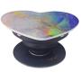 Senoj Forever: Heart Shape Phone Socket Mount Expanding Phone Holder Grip and Universal Collapsible Stand for Smartphones and Tablets - Glossy (Dark Opal)