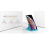MoKo Phone/Tablet Stand, Foldable Desktop Holder Fit with iPhone 11 Pro Max/11 Pro/11, iPhone Xs/Xs Max/Xr/X, iPhone SE 2020, iPad Pro 11 2020/10.2/Air 3/Mini 5, Galaxy S20 6.2", Blue