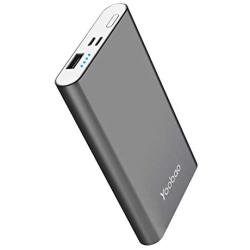 Portable Charger Yoobao Power Bank Apple & Micro Input 8000mAh Compact Powerbank External Cellphone Battery Backup Pack Compatible iPhone X 8 7 6 Plus Android Smartphone Samsung Galaxy etc- Gray